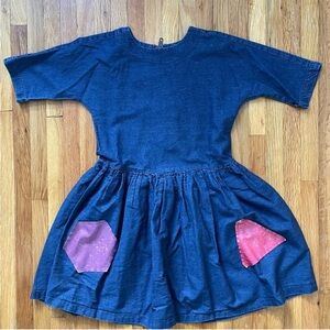 Teela NY Denim 3/4 Sleeve Dress Size 6